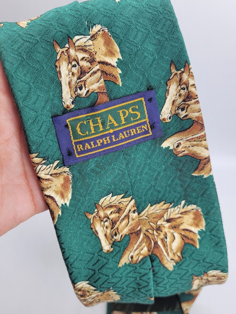 CHAPS RALPH LAUREN 鹿柄サスペンダー CHAPS RALPH LAUREN 鹿柄